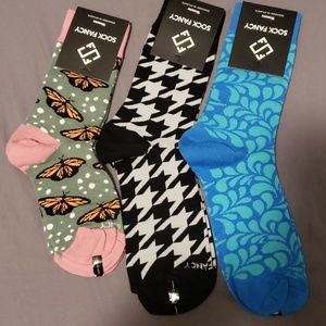 6 pair of stylish high quality women's sock fancy